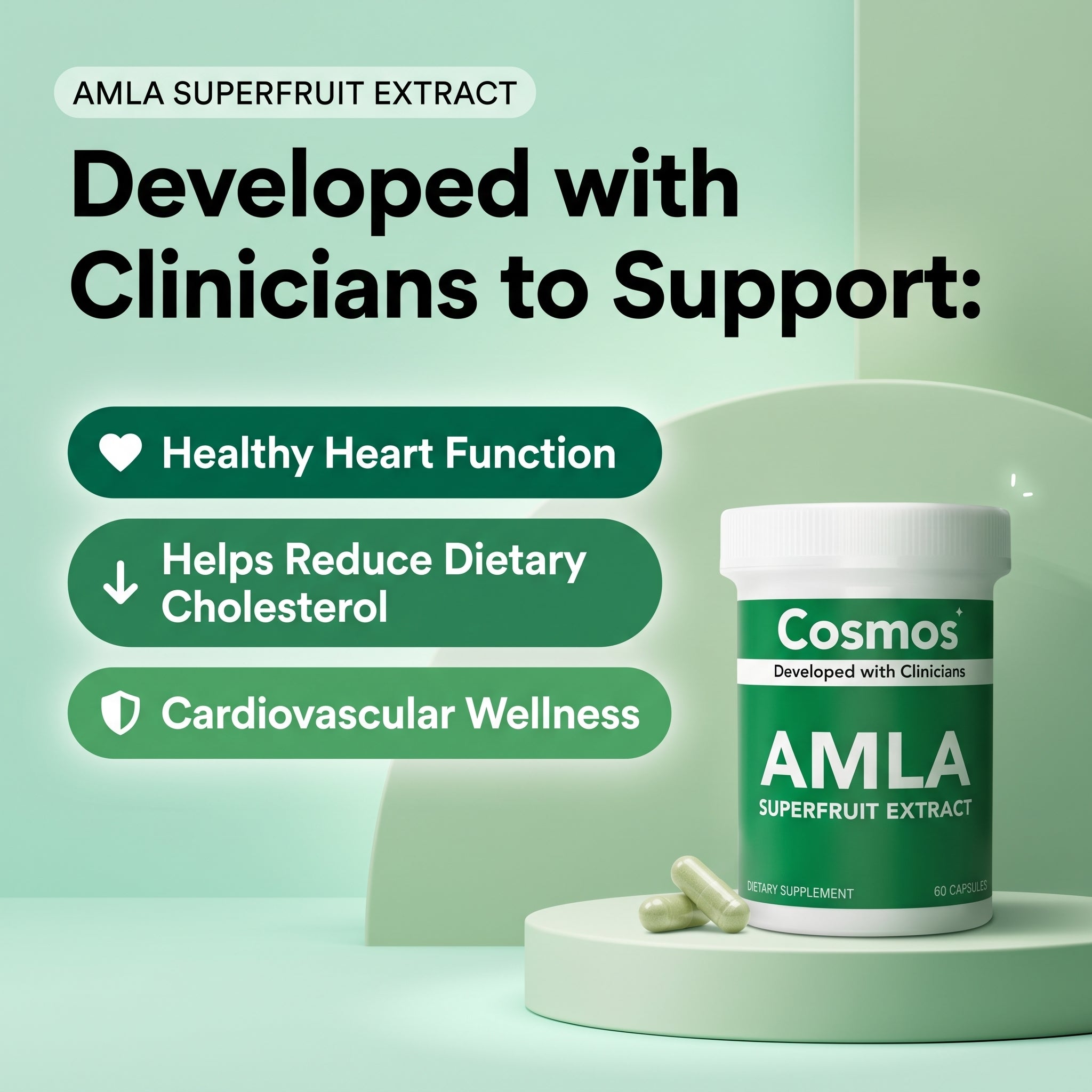 Amla Superfruit - Supports Cardiovascular Health & Cholesterol Control