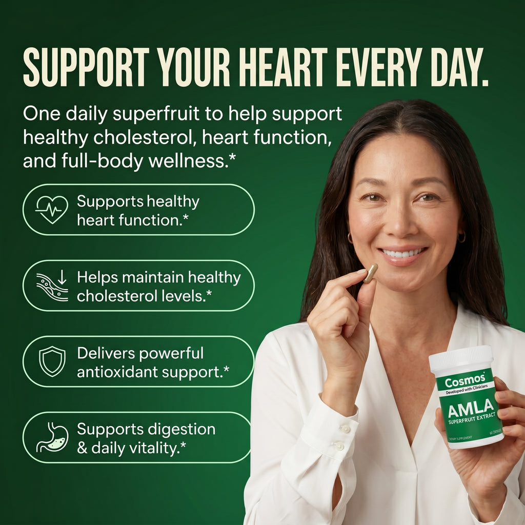 Amla Superfruit - Supports Cardiovascular Health & Cholesterol Control