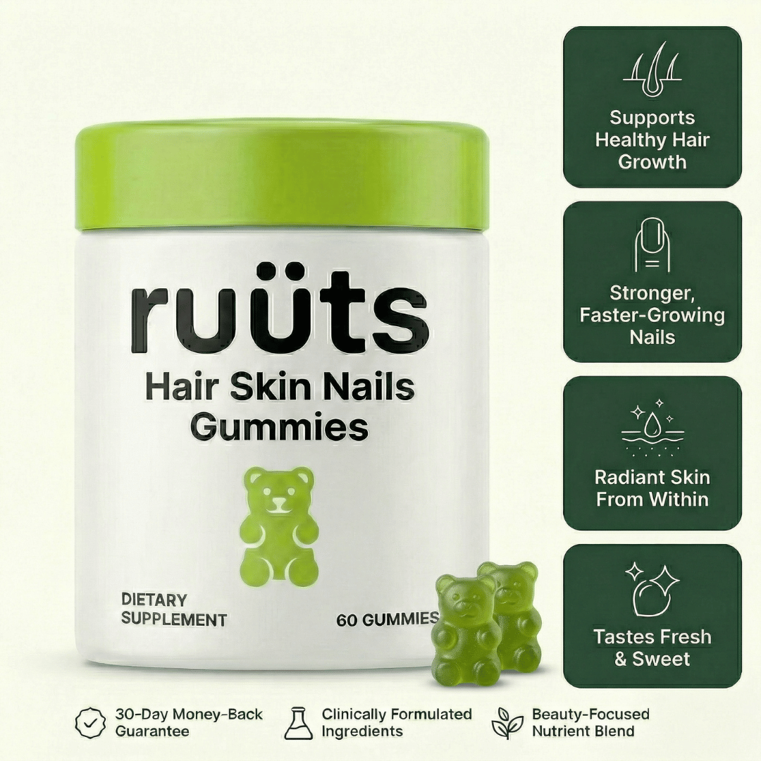 Ruüts Hair Skin Nail Gummies